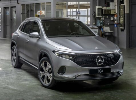 MERCEDES EQA Modelljahr 2024 (© Mercedes-Benz Group AG)